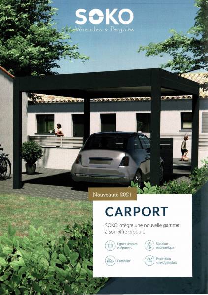 Le Carport en aluminium Sur-Mesure en Occitanie